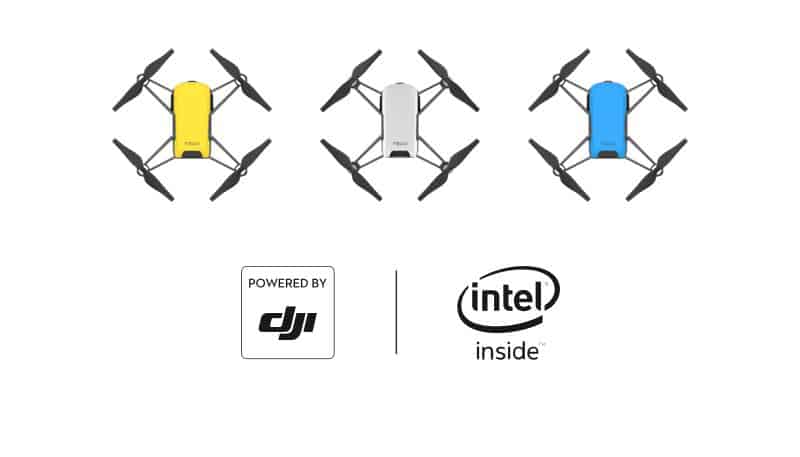 DJI Tello - barvy