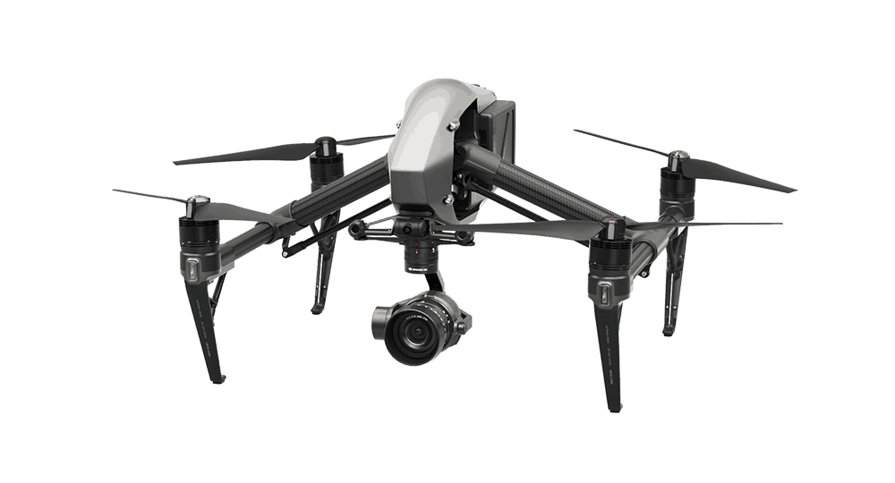 DJI Inspire 2 - s výbavou v řádů stovek tisíc 