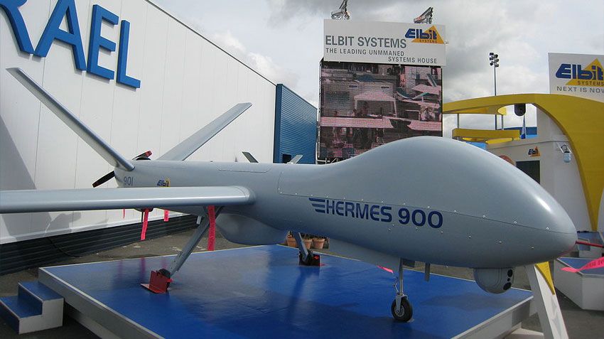 Vojenský dron Hermes 900